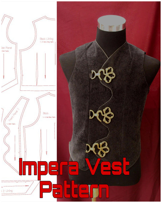 Impera Vest Sewing Pattern PDF