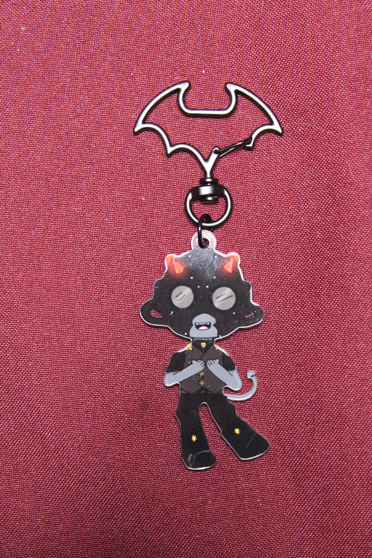 Bean Acrylic Charm – Shop Mascot Keychain (63.5 mm)